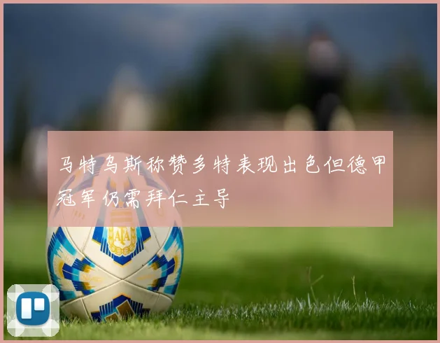 马特乌斯称赞多特表现出色但德甲冠军仍需拜仁主导